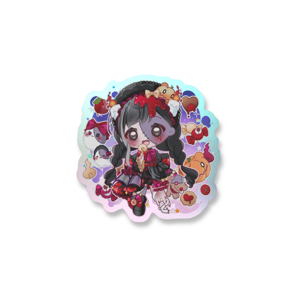 オーロラスマホステッカー~Halloween~