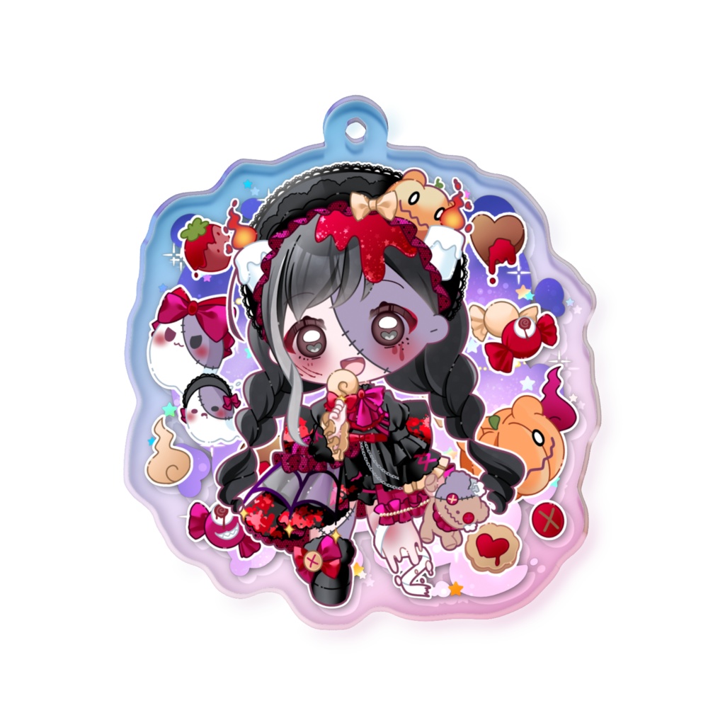オーロラアクリルキーホルダー~Halloween~