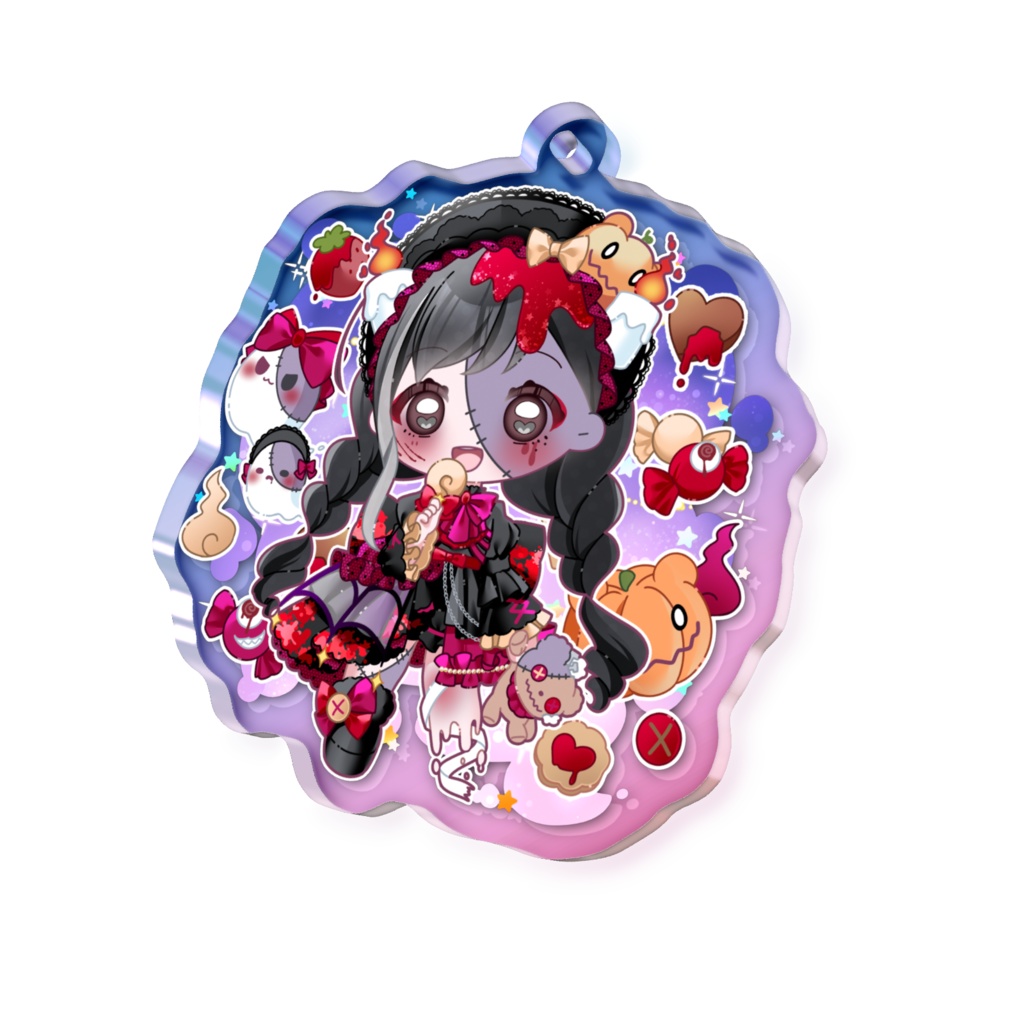オーロラアクリルキーホルダー~Halloween~