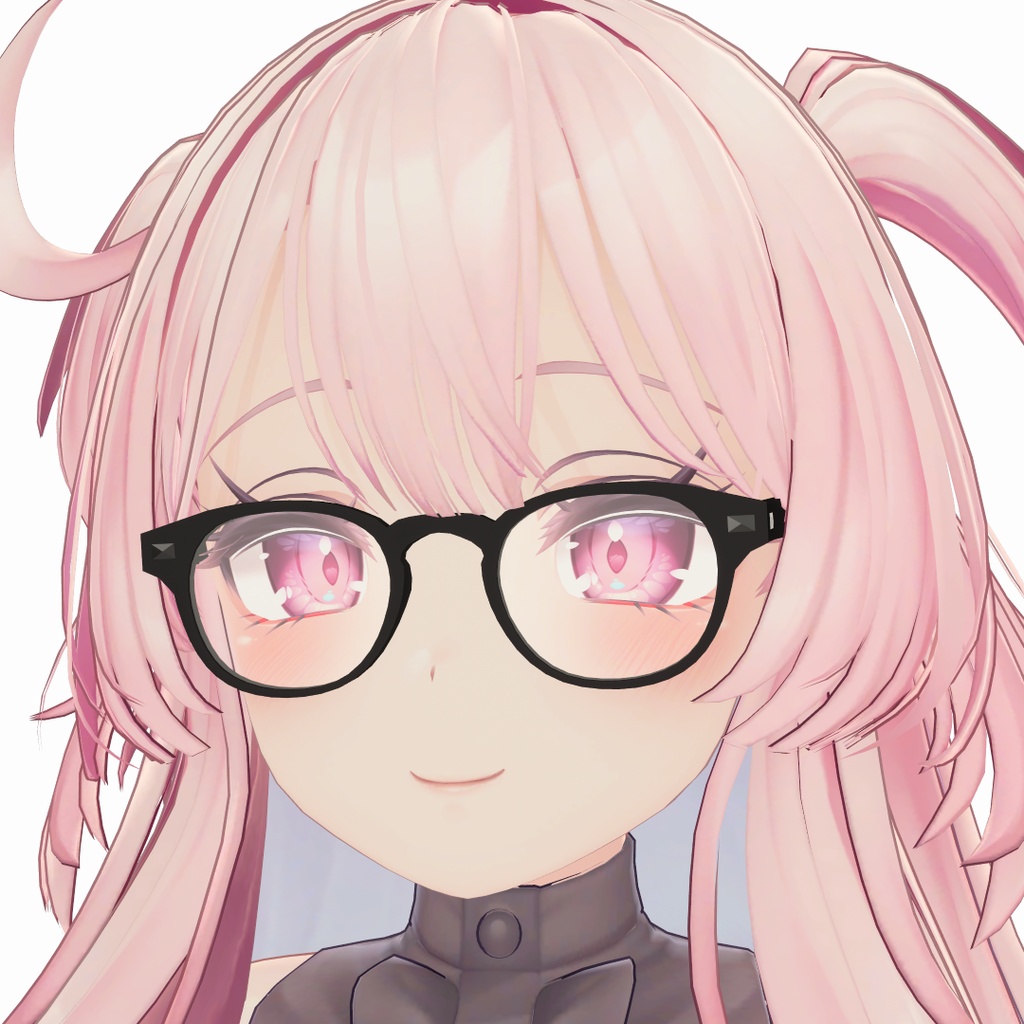 【10アバター対応】ボスリントン眼鏡 “JOHNNY” 【VRC想定】