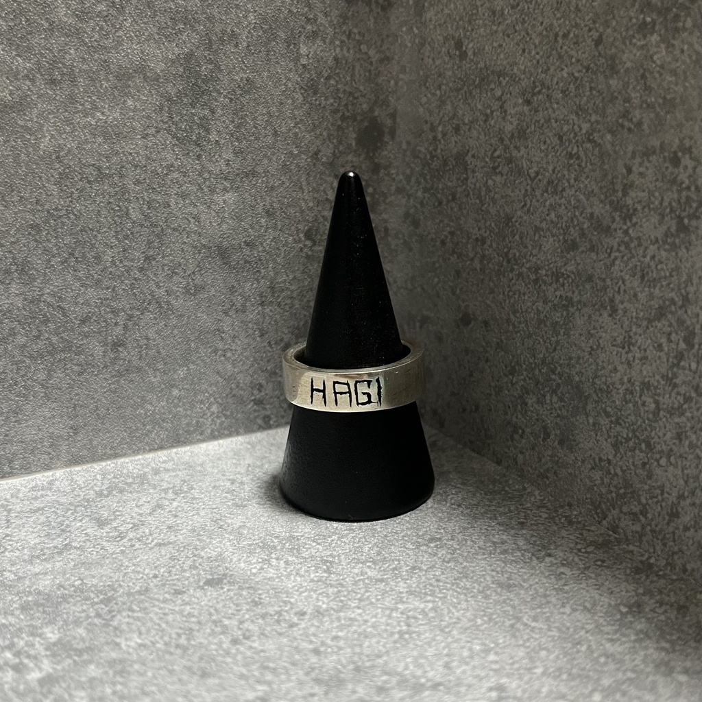 HAGI SIGNET RING / Silver925