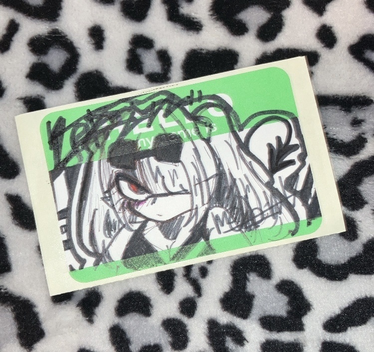 イオリ ステッカー