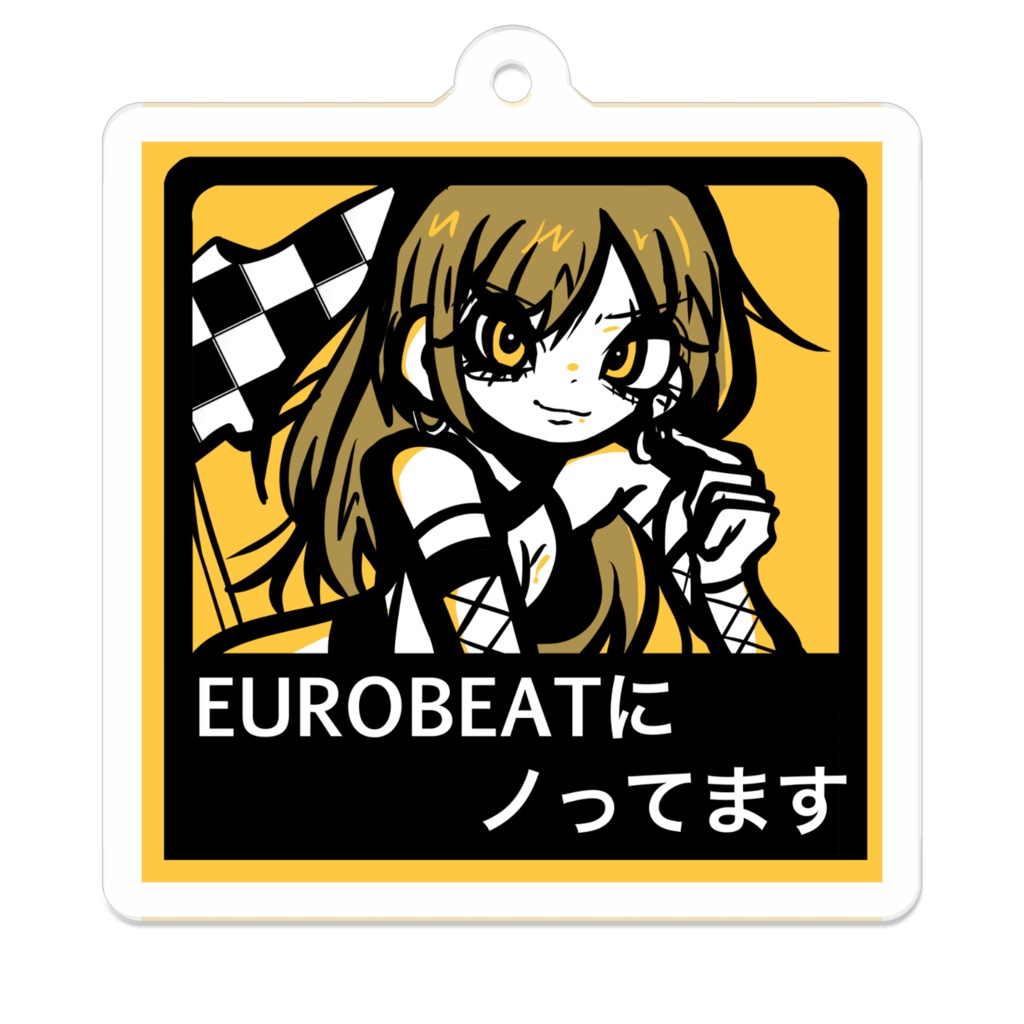EUROBEATにノってますアクキー