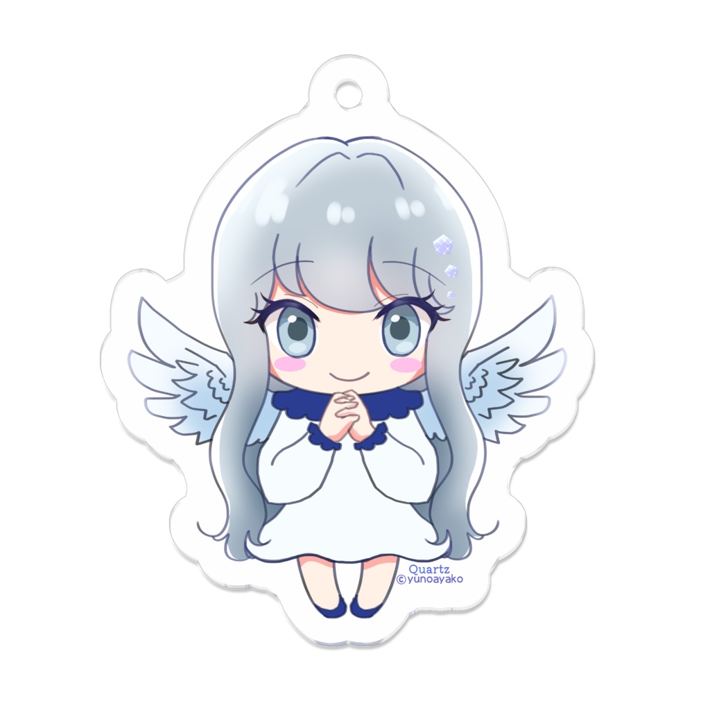 クォーツちゃんアクリルキーホルダー