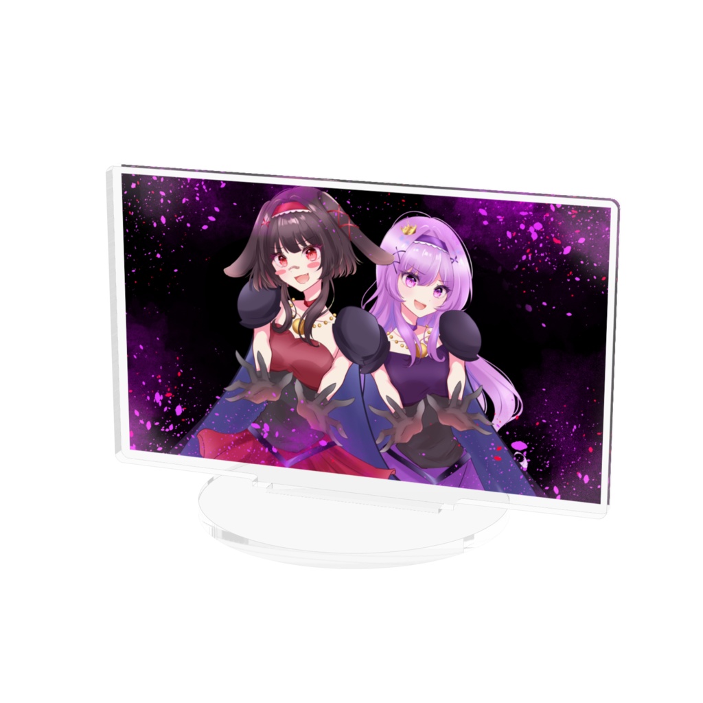 柚乃うさ×ゆのあやこ 魔法使いてぇてぇアクスタ