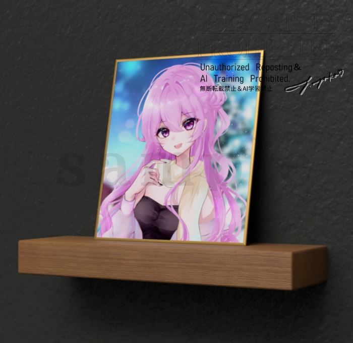 ゆのあやこ代理ちゃんXmas2025ミニ色紙