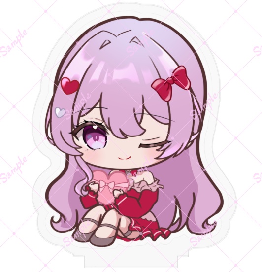 ゆのあやこ代理ちゃんバレンタインSDアクスタ!