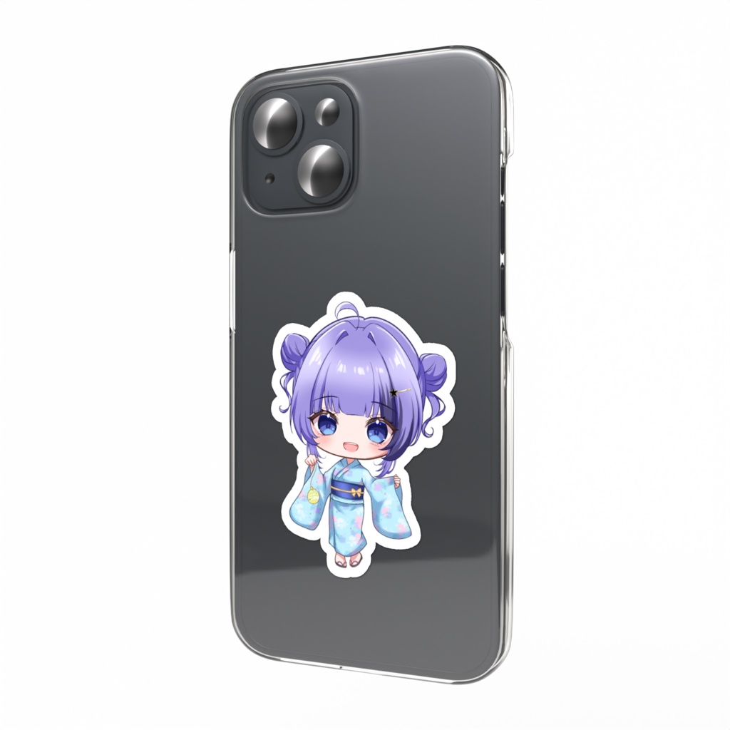 あやこ亜種SD浴衣verスマホステッカー！