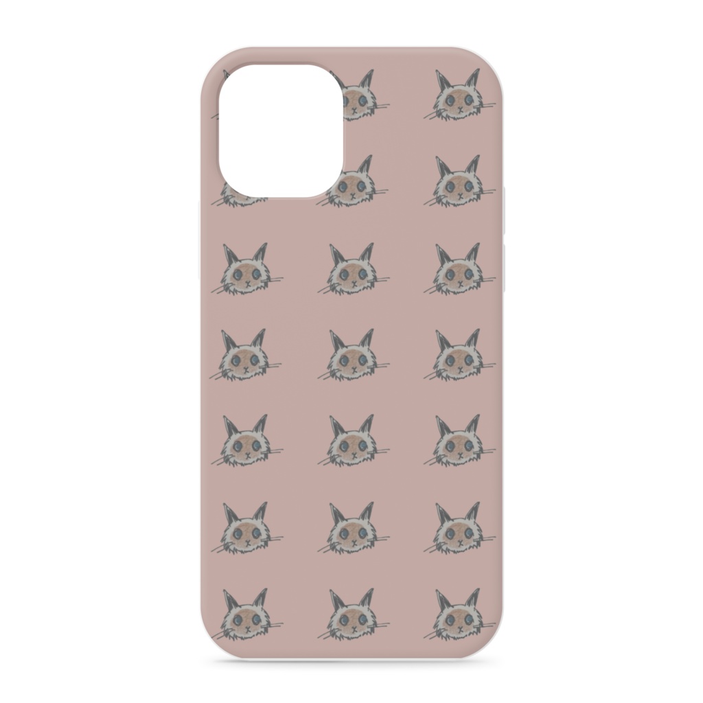 iPhoneケース ねこ cat ohnyatchi