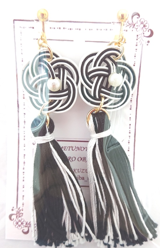 【鬼滅の刃】水引イヤリング