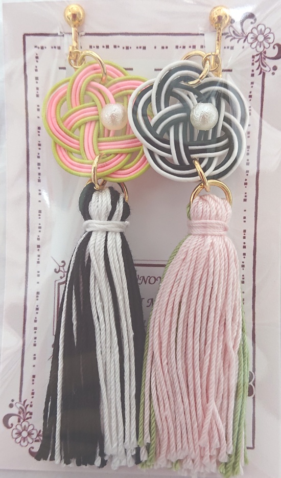 【鬼滅の刃】水引イヤリング