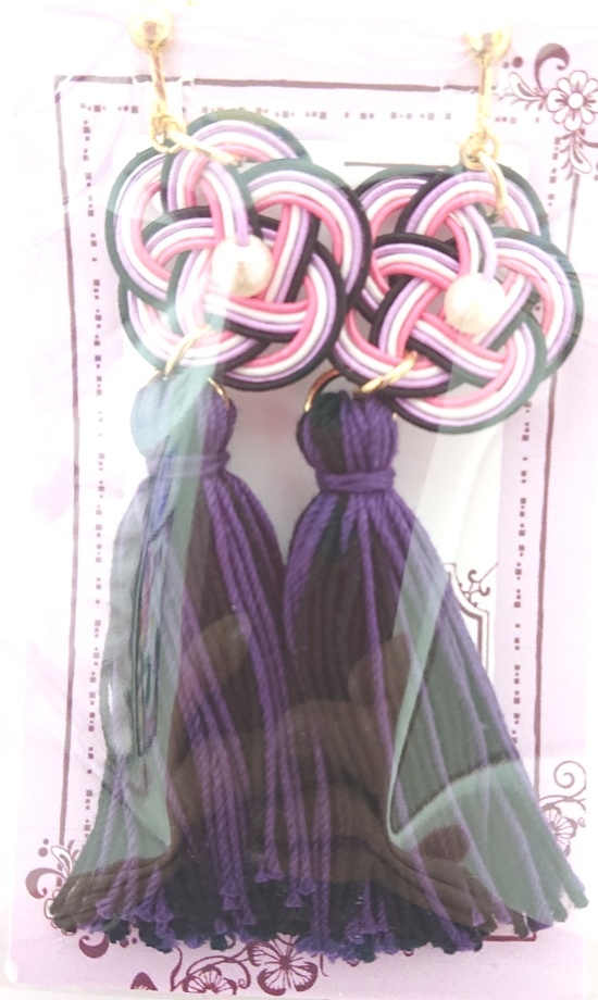 【鬼滅の刃】水引イヤリング