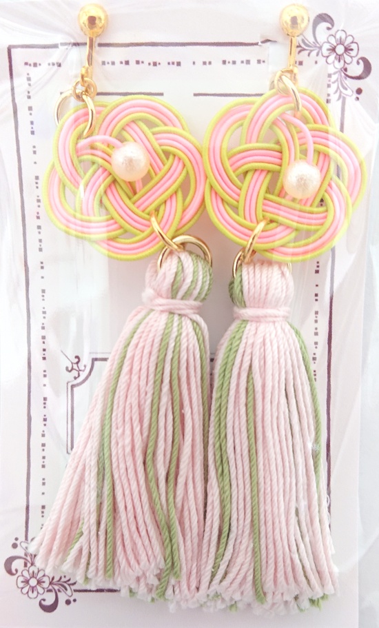 【鬼滅の刃】水引イヤリング