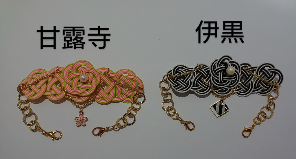 モチーフマスク留め