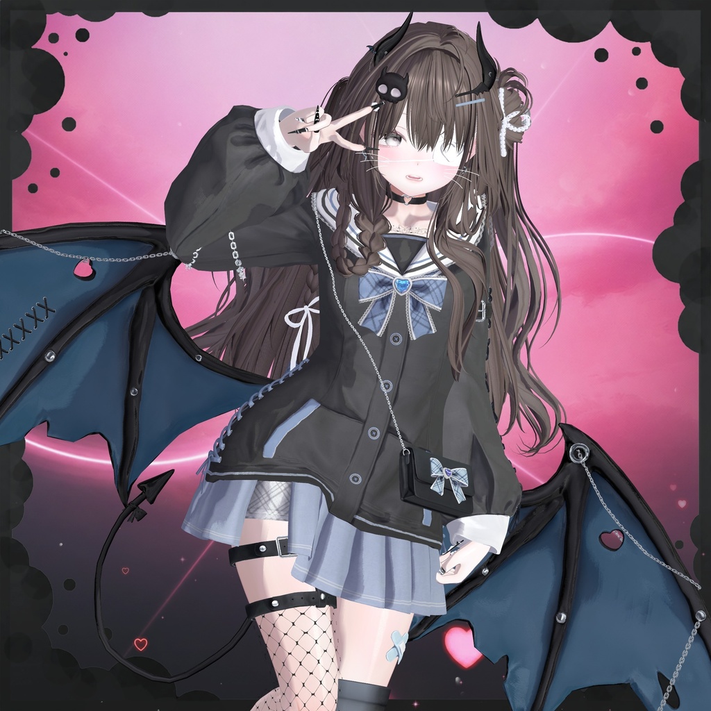 🩷セール中🩷 Love Bite Sailor【17アバター対応】🖤発売間近🖤