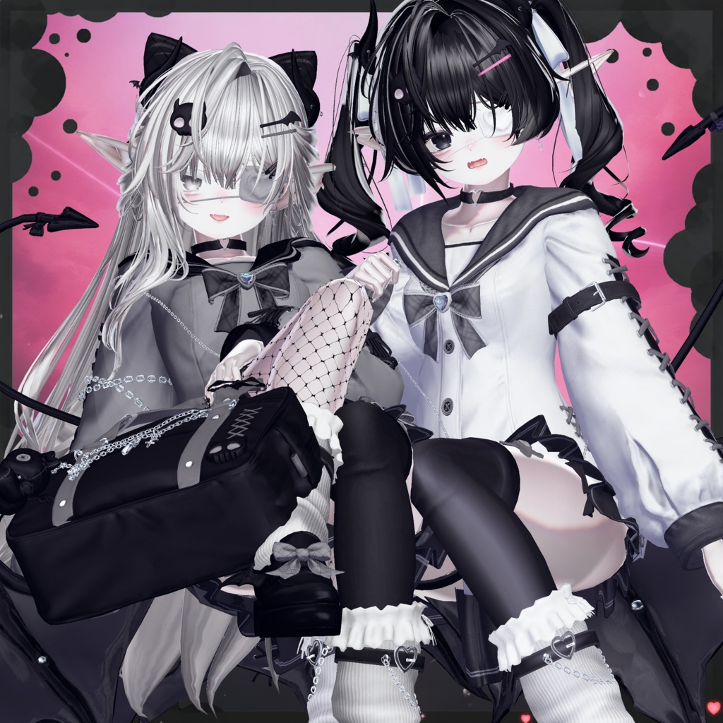 🩷セール中🩷 Love Bite Sailor【17アバター対応】🖤発売間近🖤