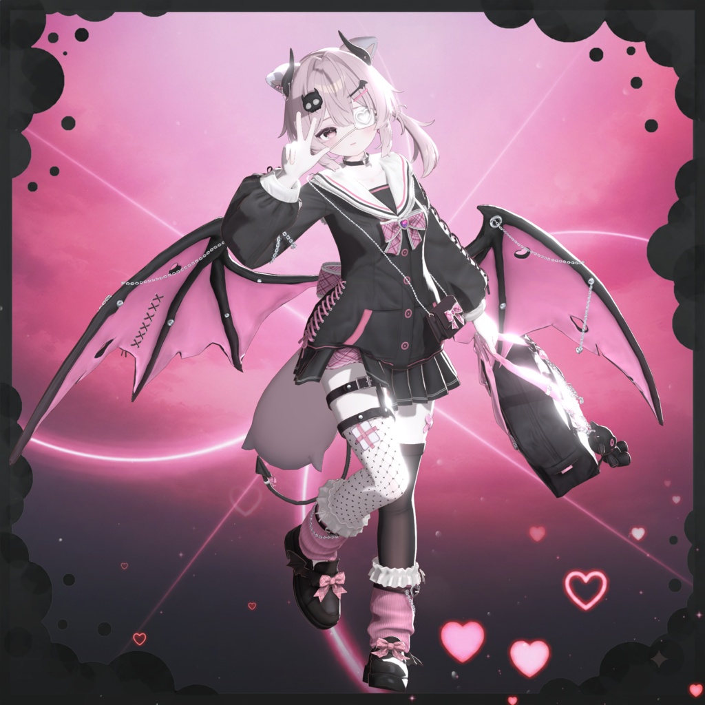 🩷セール中🩷 Love Bite Sailor【17アバター対応】🖤発売間近🖤
