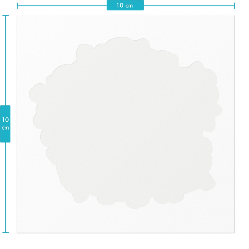 ステッカー:いっぱいもこちゃんver.