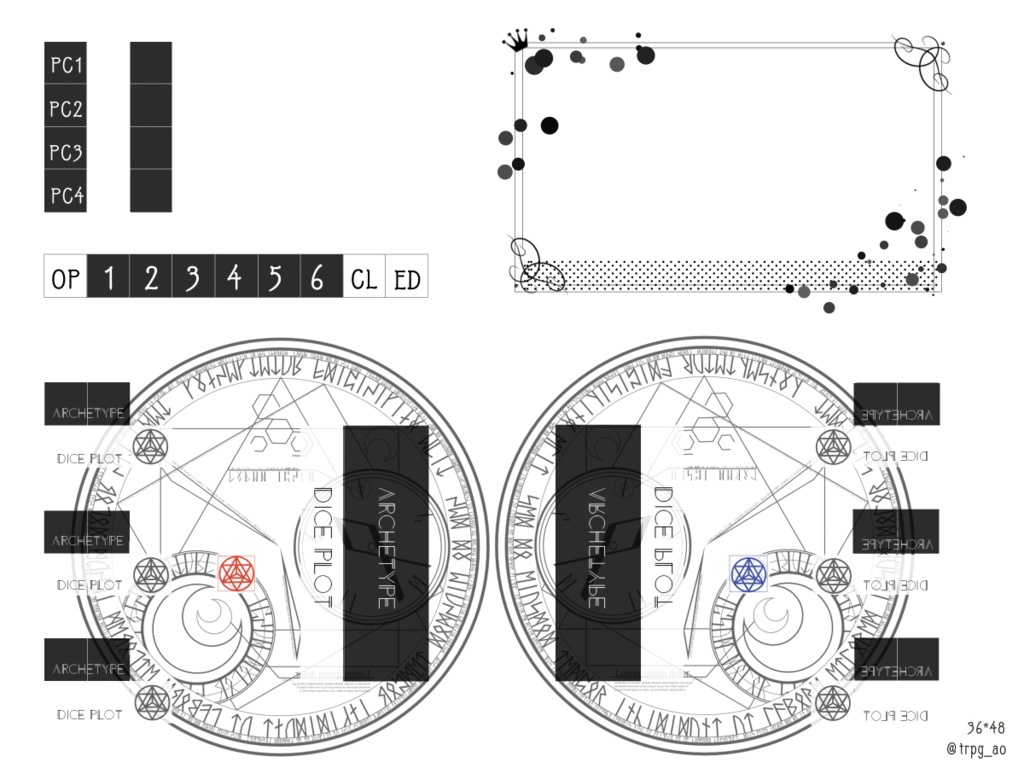【マギカロギア】マップシート
