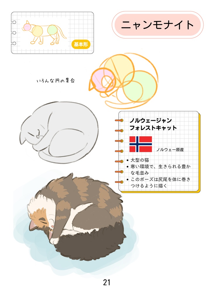 そのまま使える!ねこポーズBOOK 26猫種のイラストポーズ集