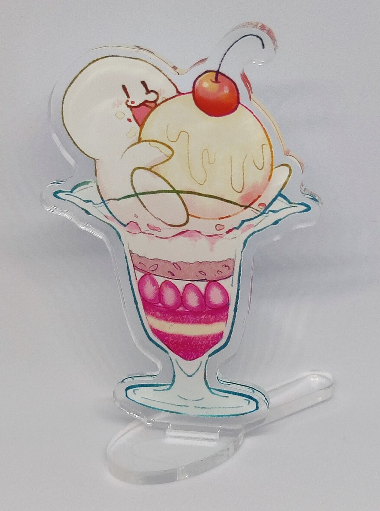 まめたんパフェアクリルフィギュア