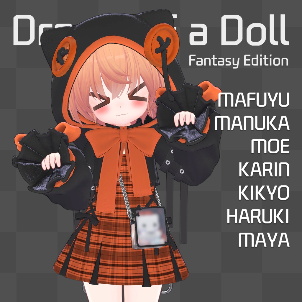 7アバター対応】 Dream of a Doll v1.1 - SILVER CAT - BOOTH