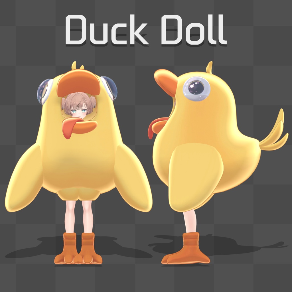 【マヌカ,萌,まめひなた 専用】 Duck Doll