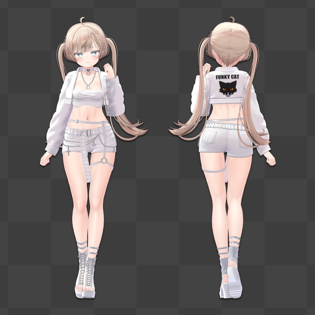 🐈⬛Funky Cat  【4アバター対応】🐈⬛