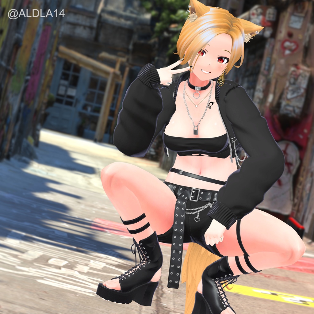 🐈⬛Funky Cat  【4アバター対応】🐈⬛