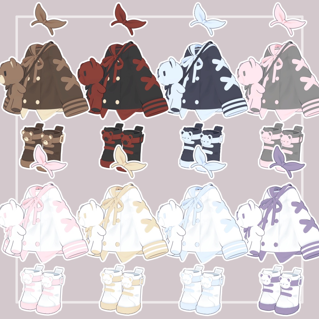 【 ぽわり 専用】 BEARHOLIC, NYAHOLI