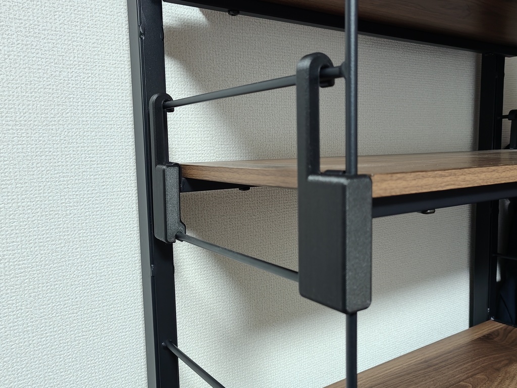 Nポルダ 棚板固定パーツ|高さ調整・位置変更・無駄な隙間をなくす拡張アダプター