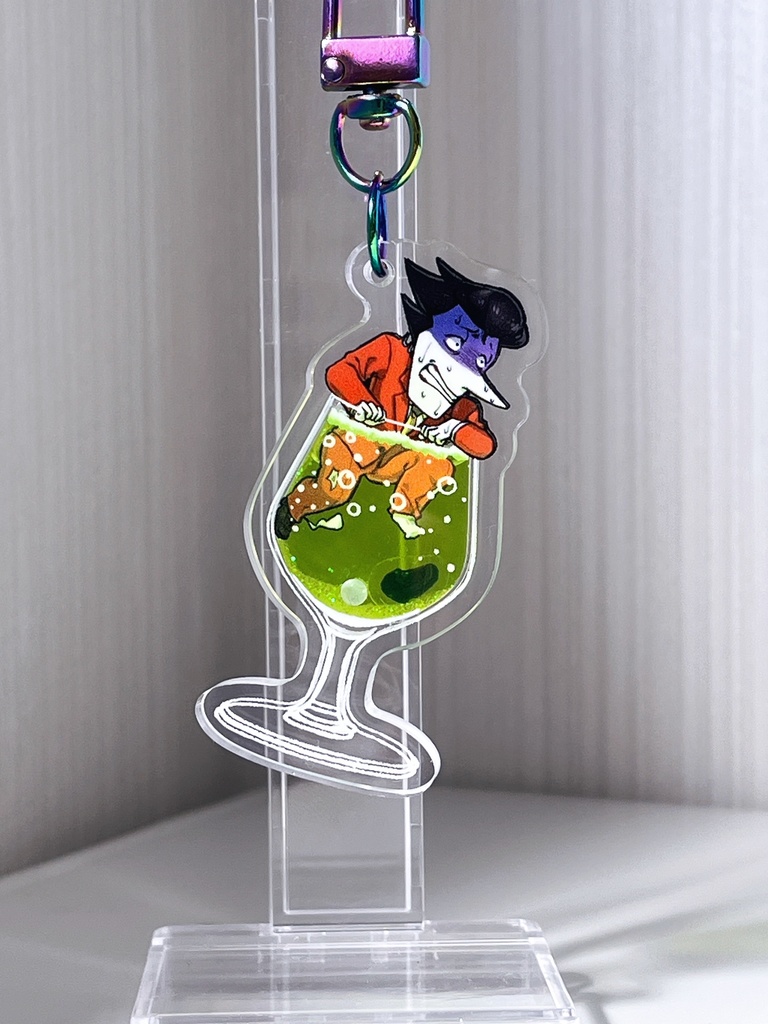 変装spm&BIG両面オイルアクキー