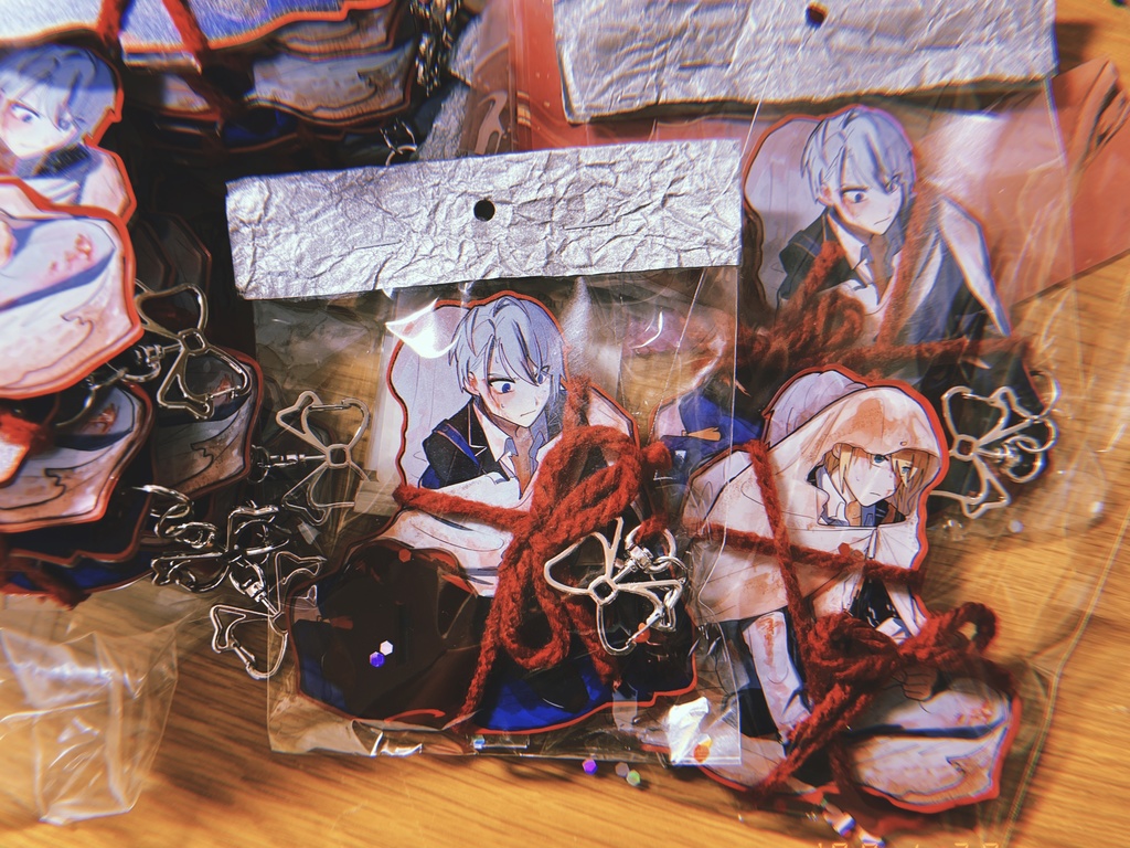 【ちょぎくに】背中合わせ⭐︎重傷アクスタ