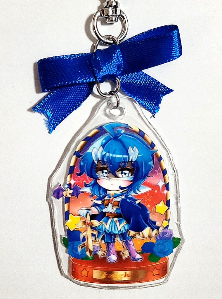 DIYアクキー風キーホルダー 擬メタカビ