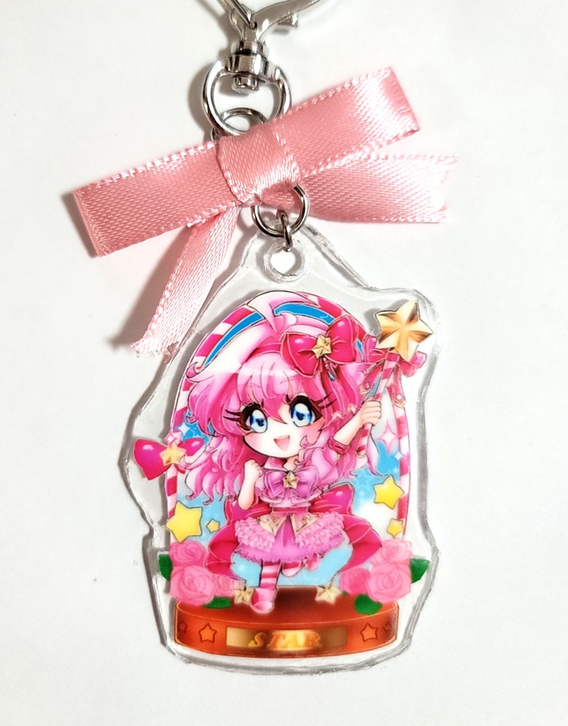 DIYアクキー風キーホルダー 擬メタカビ