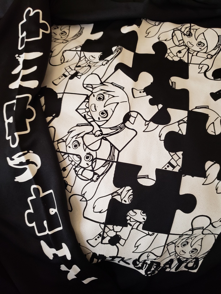 ミクダヨーUVパーカー黒