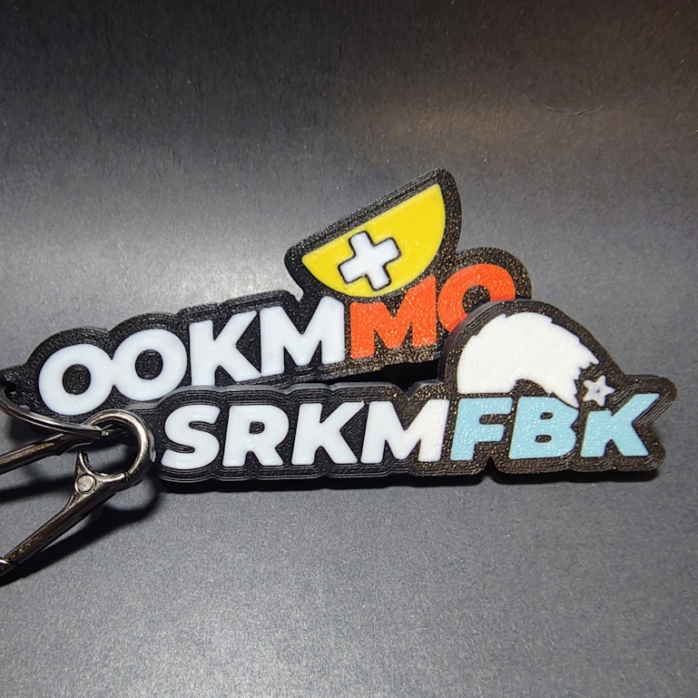 推し同士シリーズ フブミオ キーホルダーセット