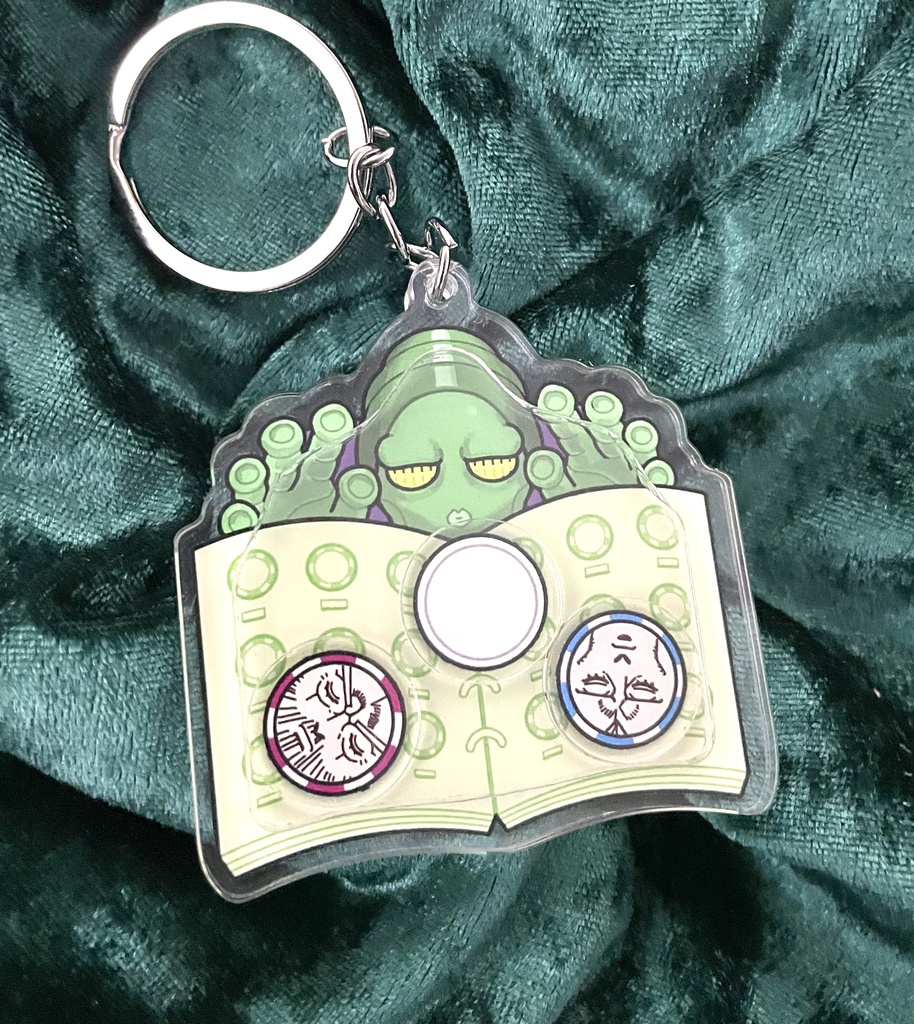 シャカシャカアクリルキーホルダー🪙