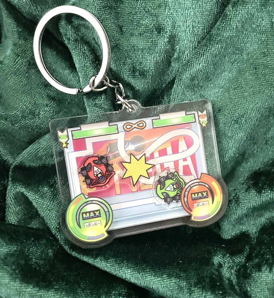 シャカシャカアクリルキーホルダー🎮