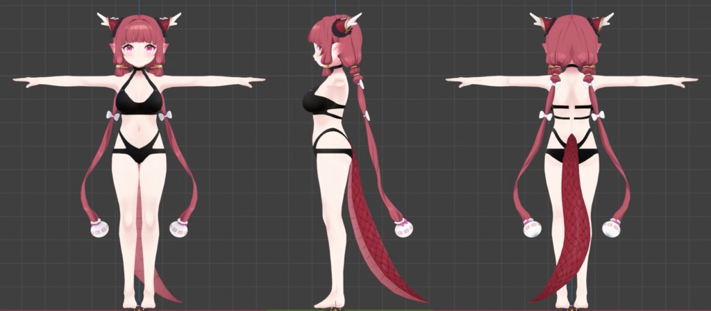 【緋玲(フェイリン)対応】シースルー水着(調整未完了)