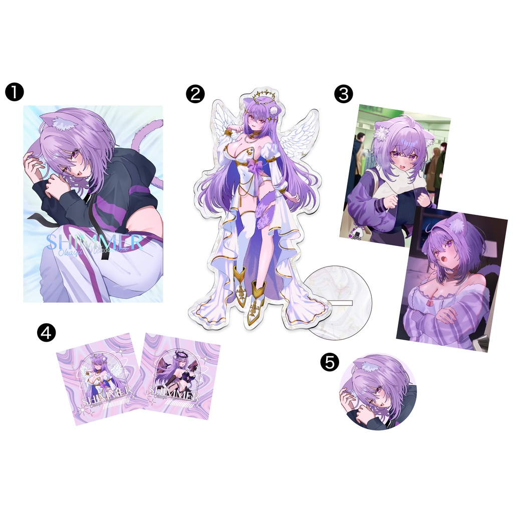 C107 猫又おかゆ 新刊セット(5点)