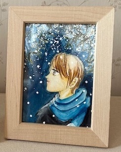 原画「宿り木の下で　少年ver」