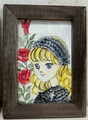 原画「紅薔薇」