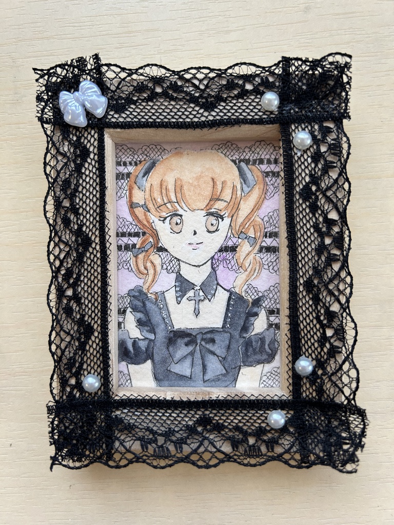 ミニ額「Gothic」