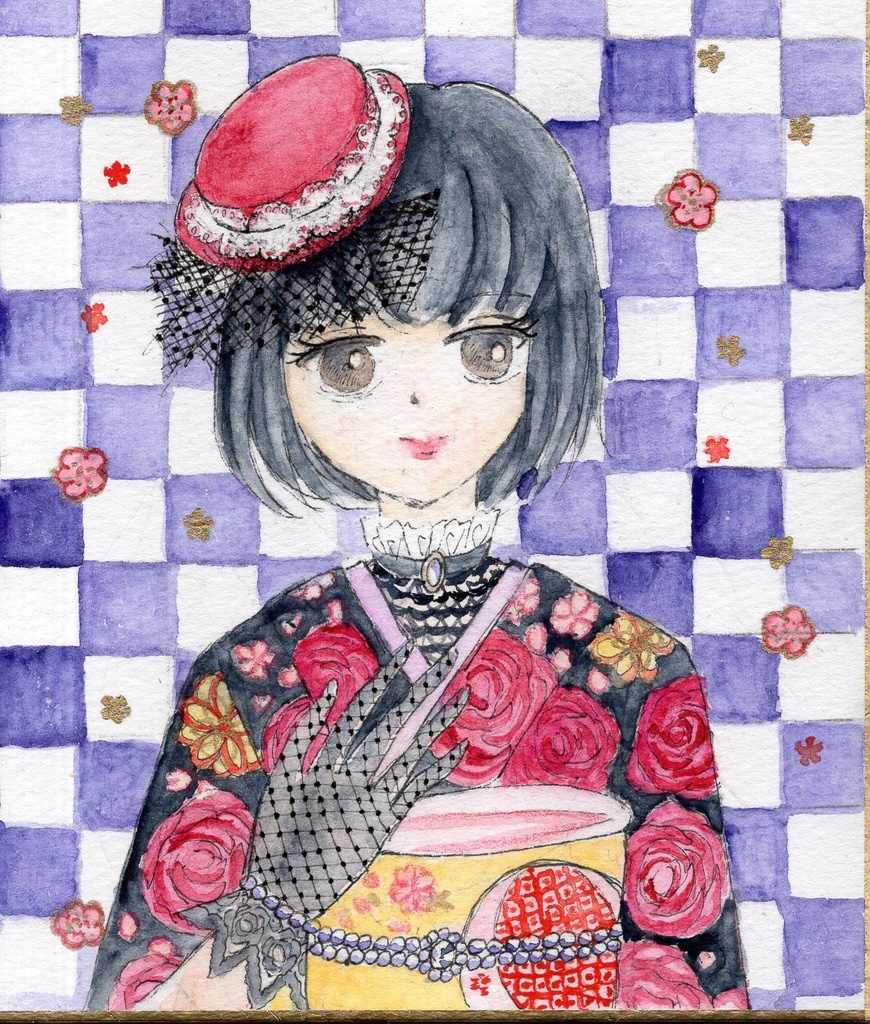 ノンフレーム色紙2