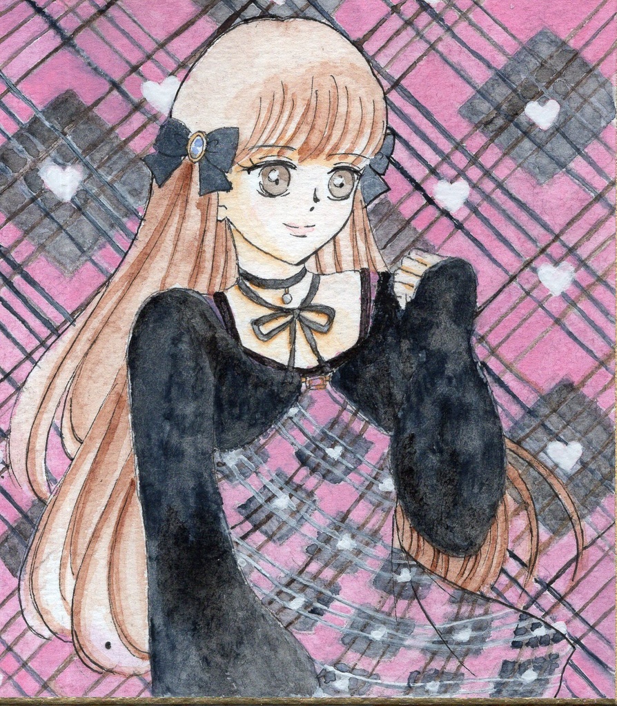 ノンフレーム色紙1