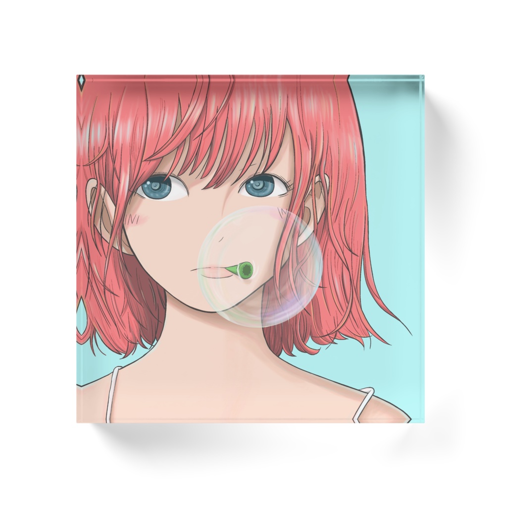 INI アクリルブロック