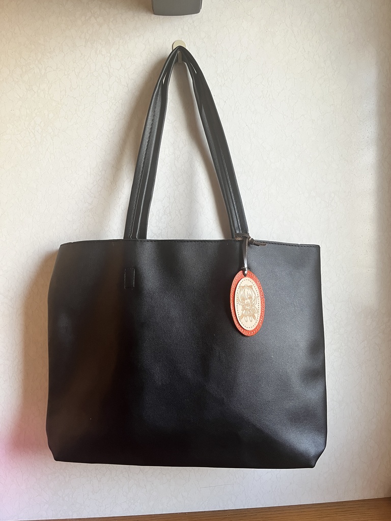 【非公式】不知火フレアの本革キーホルダー