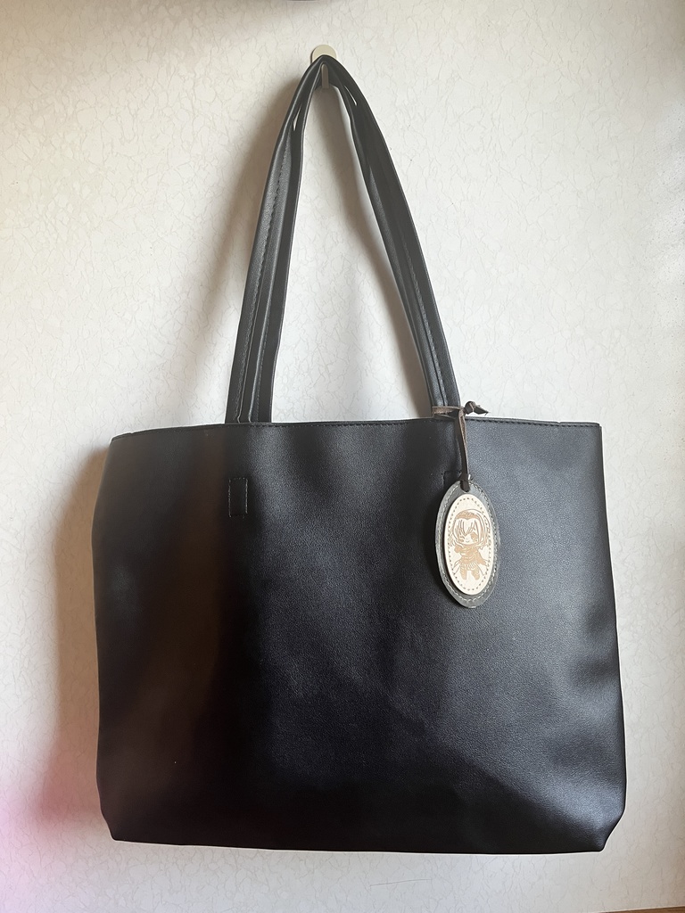 【非公式】白銀ノエルの本革キーホルダー