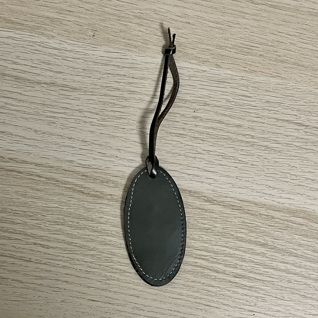 【非公式】白銀ノエルの本革キーホルダー